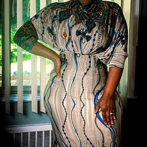 Spandex Dorman sleeve dress